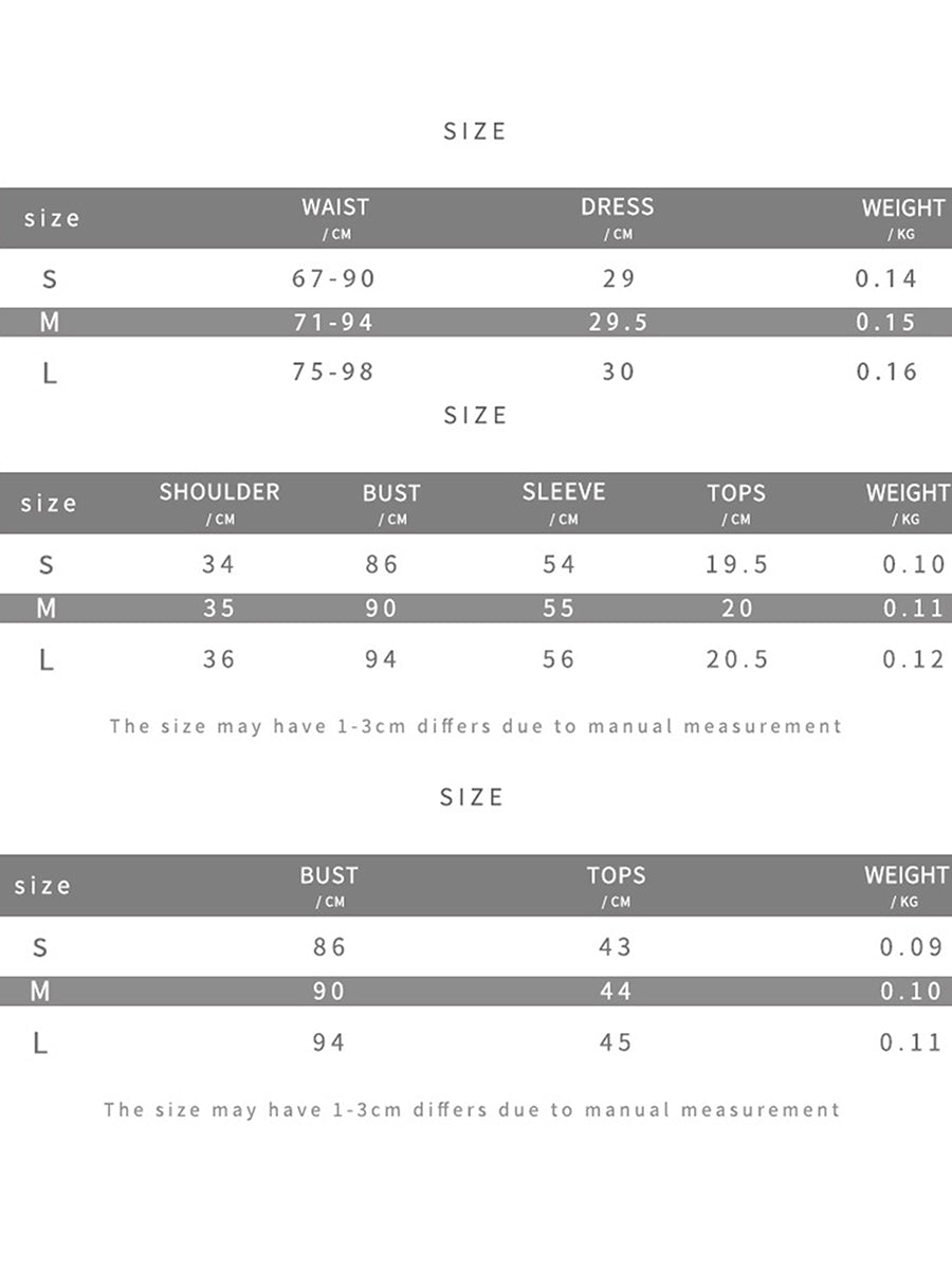 Women 3 Piece Sets Long Sleeve Shrug + Halter Tank Top + Irregular Pleated Skirts Y2K Aesthetic Gothic Sexy Streetwear