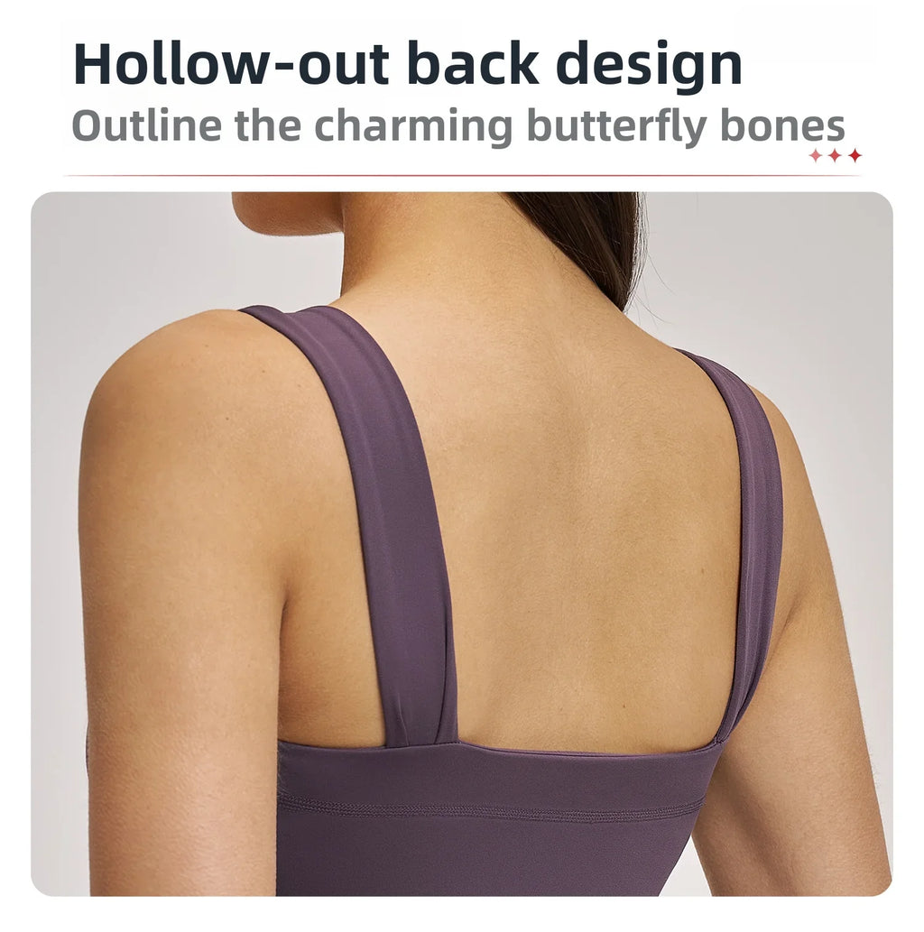 Yoga Bra Women High Strength Fitness Underwear Shockproof Bra Beautiful Back Sports Running Wear Training Yoga Tank Top Bra
