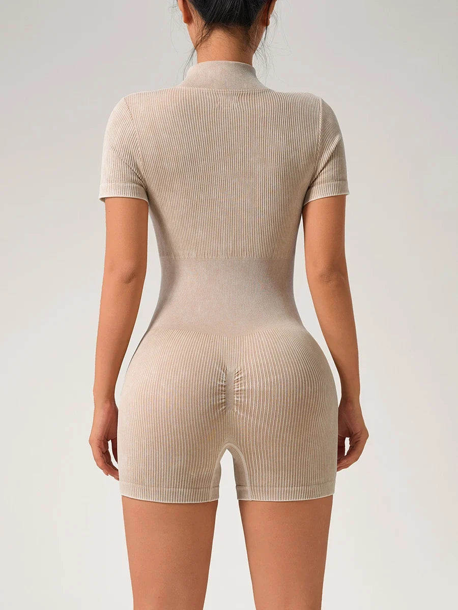 Women Seamless Bodysuit Overalls Woman Gym Jumpsuit Clothing Yoga Clothes Fitness Rompers Women Sports Leggings Shorts Trend