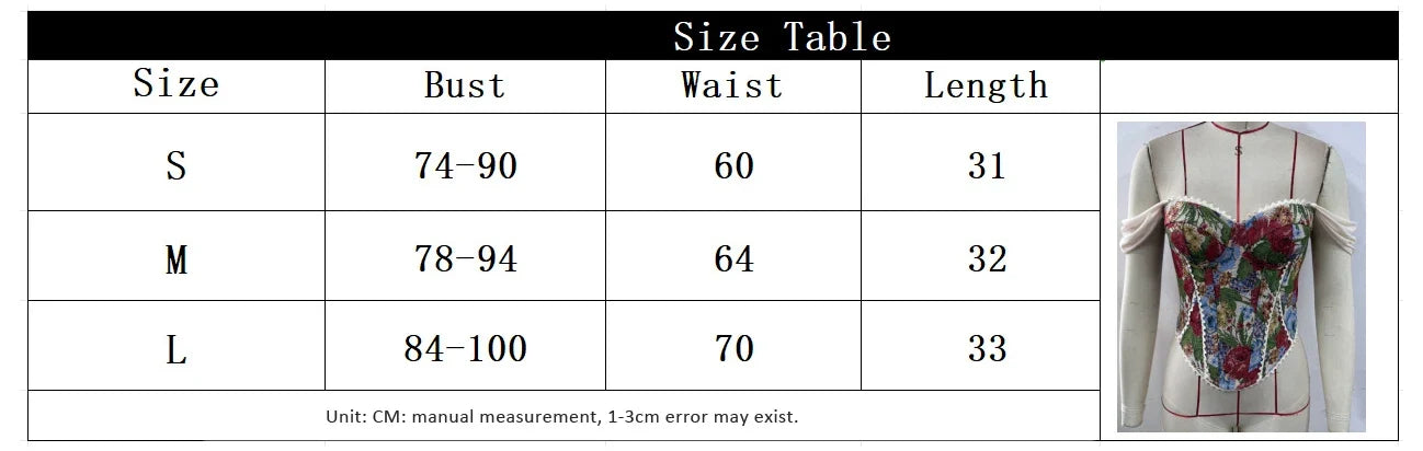 Retro Red Floral Print Corset Tank Top Sexy Back Criss Cross Bandage Bustier Lace Trim Night Club Party Slim Fishbone Camisole