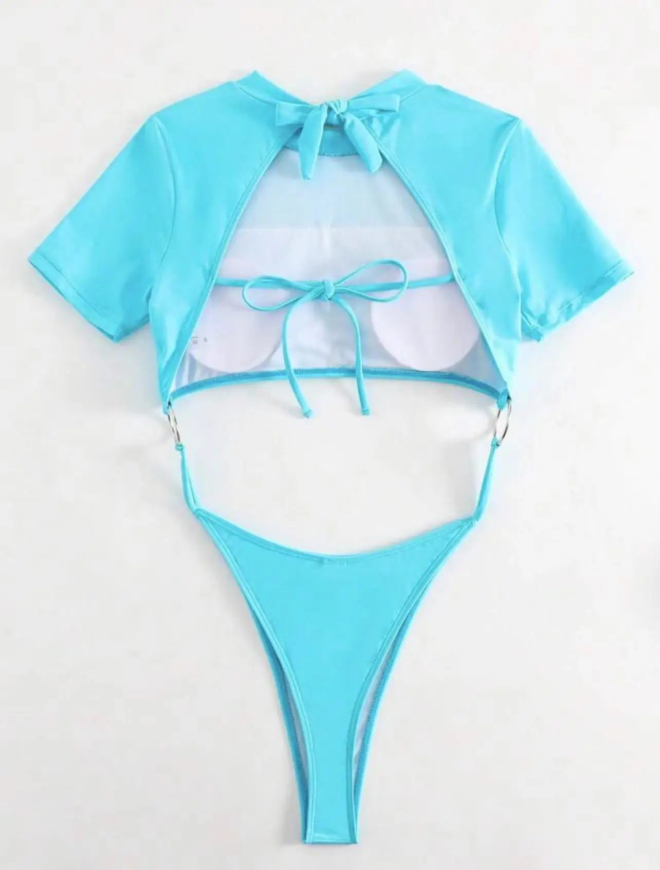 DEKA Women One Piece Swimsuits Micro Thong Cut Out Swimwear Monokini Backless Bathing Suit Bikini Bathers Beach Wear