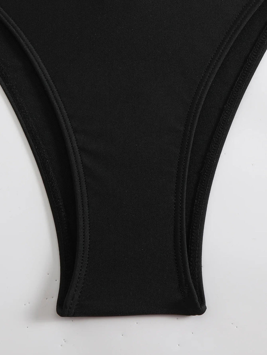 Sexy Black Hollow Out Bikini 2025 Women One Shoulder Metal Designer  Backless Thong One Piece Swimsuit Summer Bathing Suits