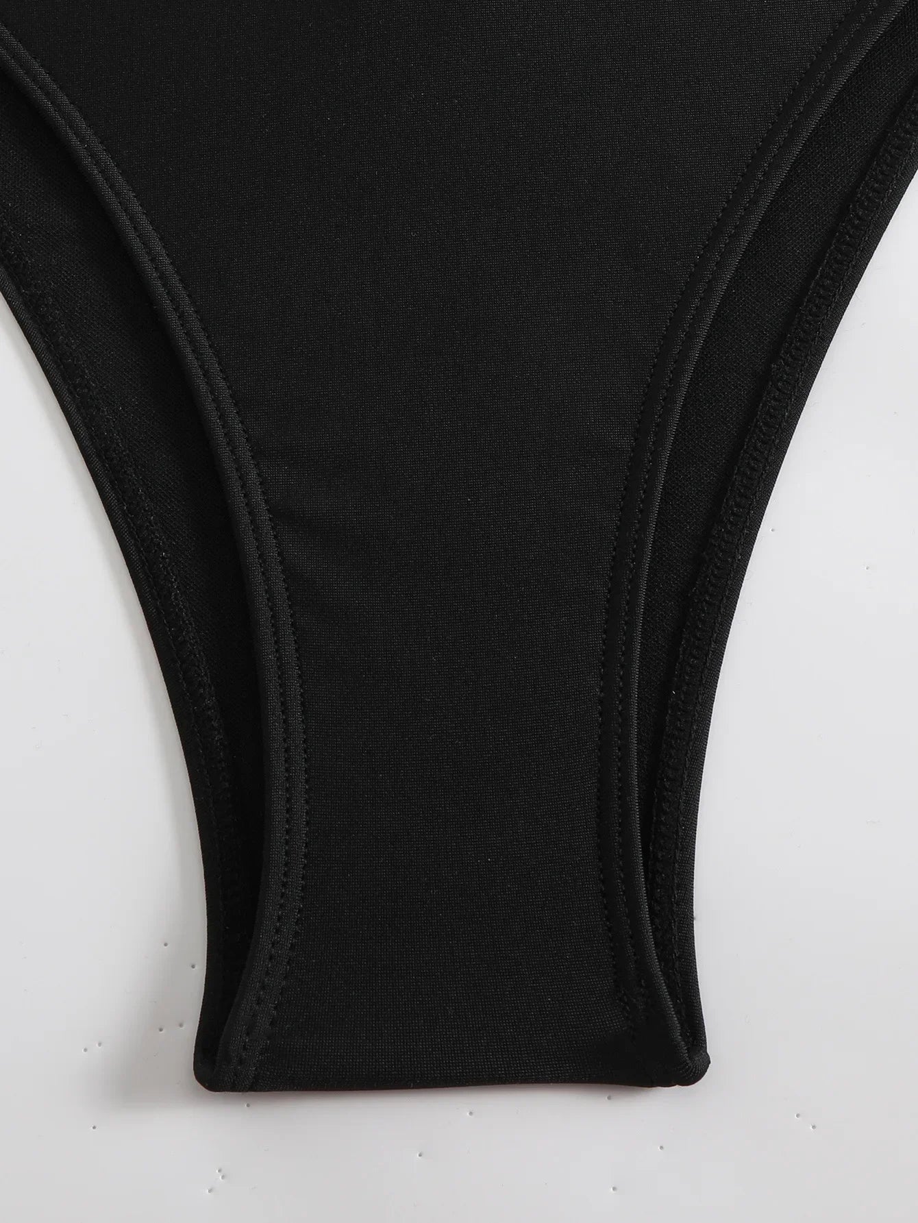 Sexy Black Hollow Out Bikini 2025 Women One Shoulder Metal Designer  Backless Thong One Piece Swimsuit Summer Bathing Suits