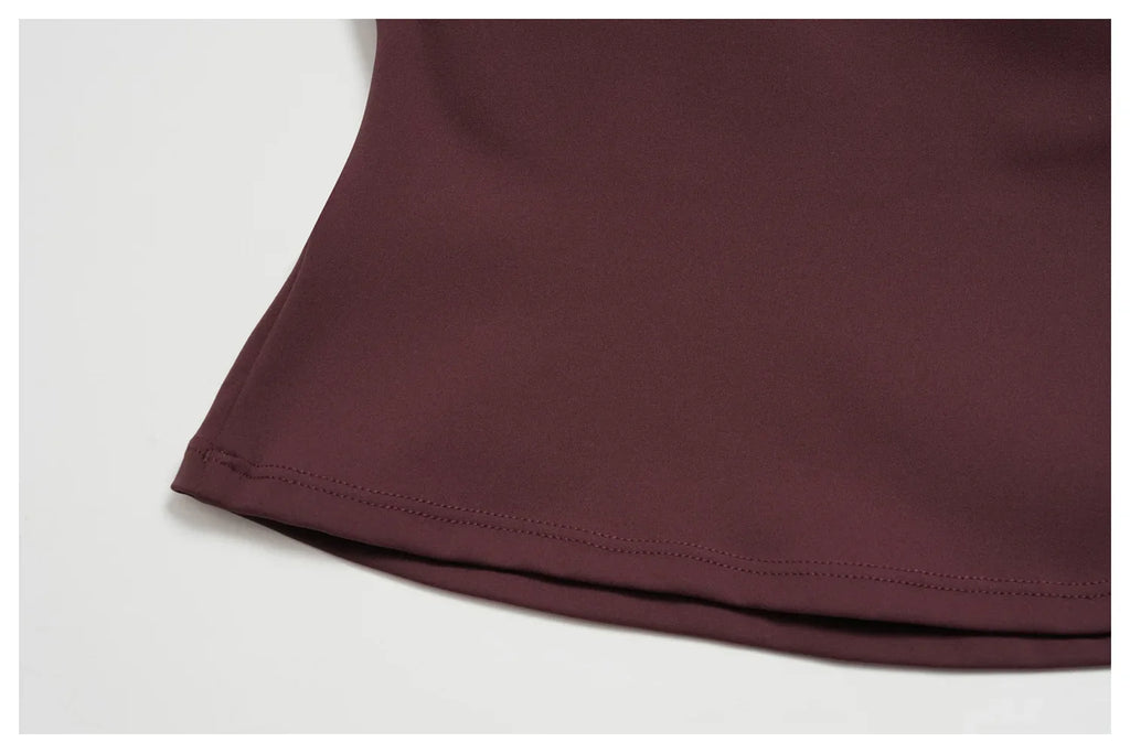 Gym Workout Yoga Sets Women Square Neck Slimming Sports Tank Top Fitness Gym Suit Outdoor High Waist Flare Pants Two-piece Set
