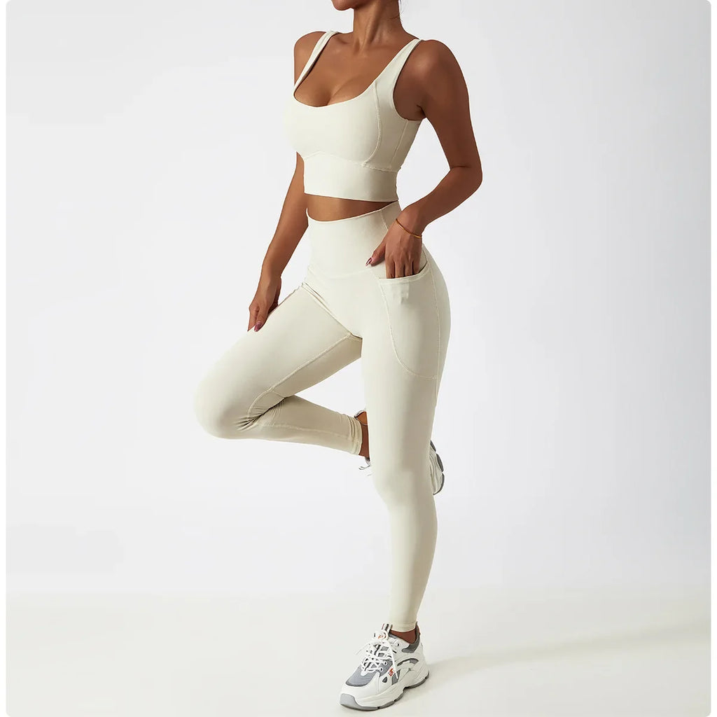 Comfort SkinFriendly Sports Bra With Chest Pad Tank Top Women Gym Fitness Running Yoga Bra Stretch Pull Up Vest Underwear Women