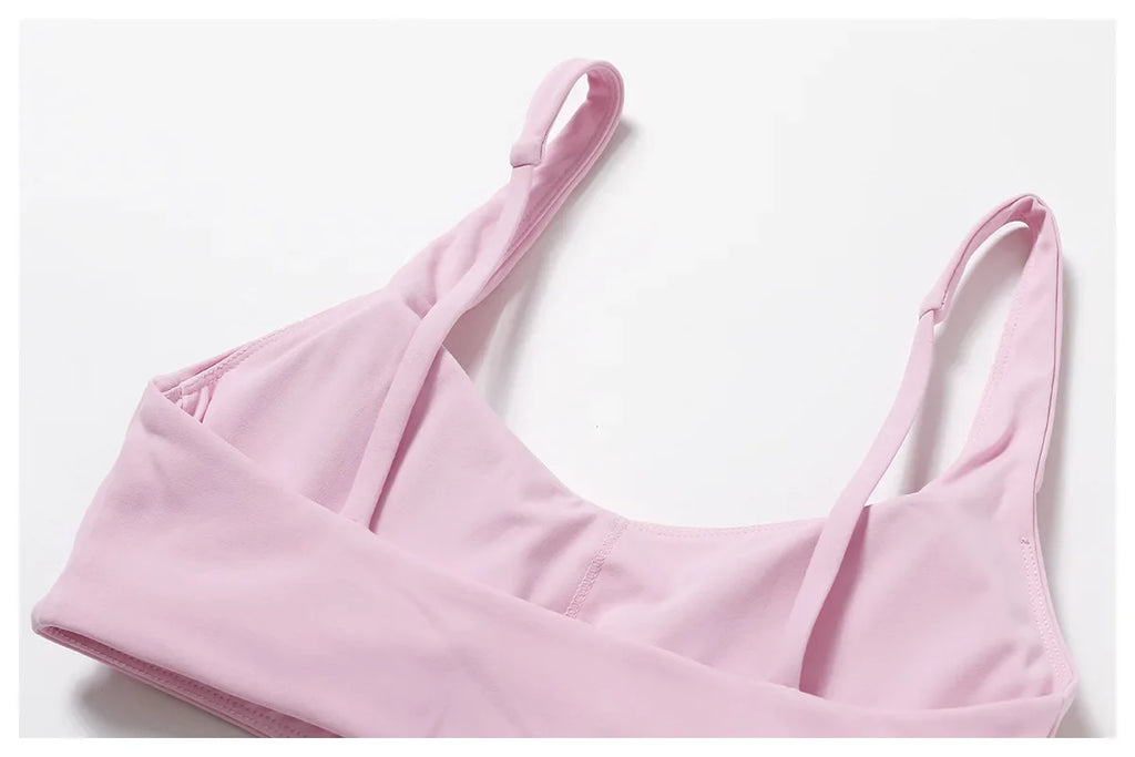 Women Underwear Sports Bras For Fitness Yoga Running Jogging Gym Wear Stretch Padded Sling Sport Top  Athletic Vest Yoga Bra