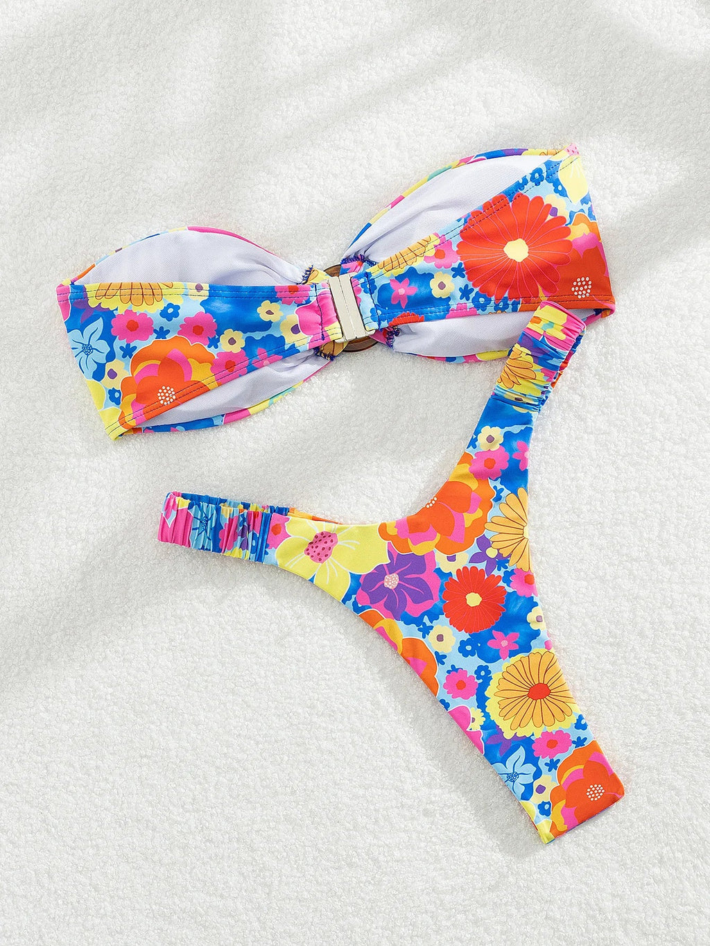 2024 Sexy Push Up Women Swimsuits Micro Bikini Female Swimwear Brazilian Bikini Set Thong Biquini Swim Suits Print Beachwear