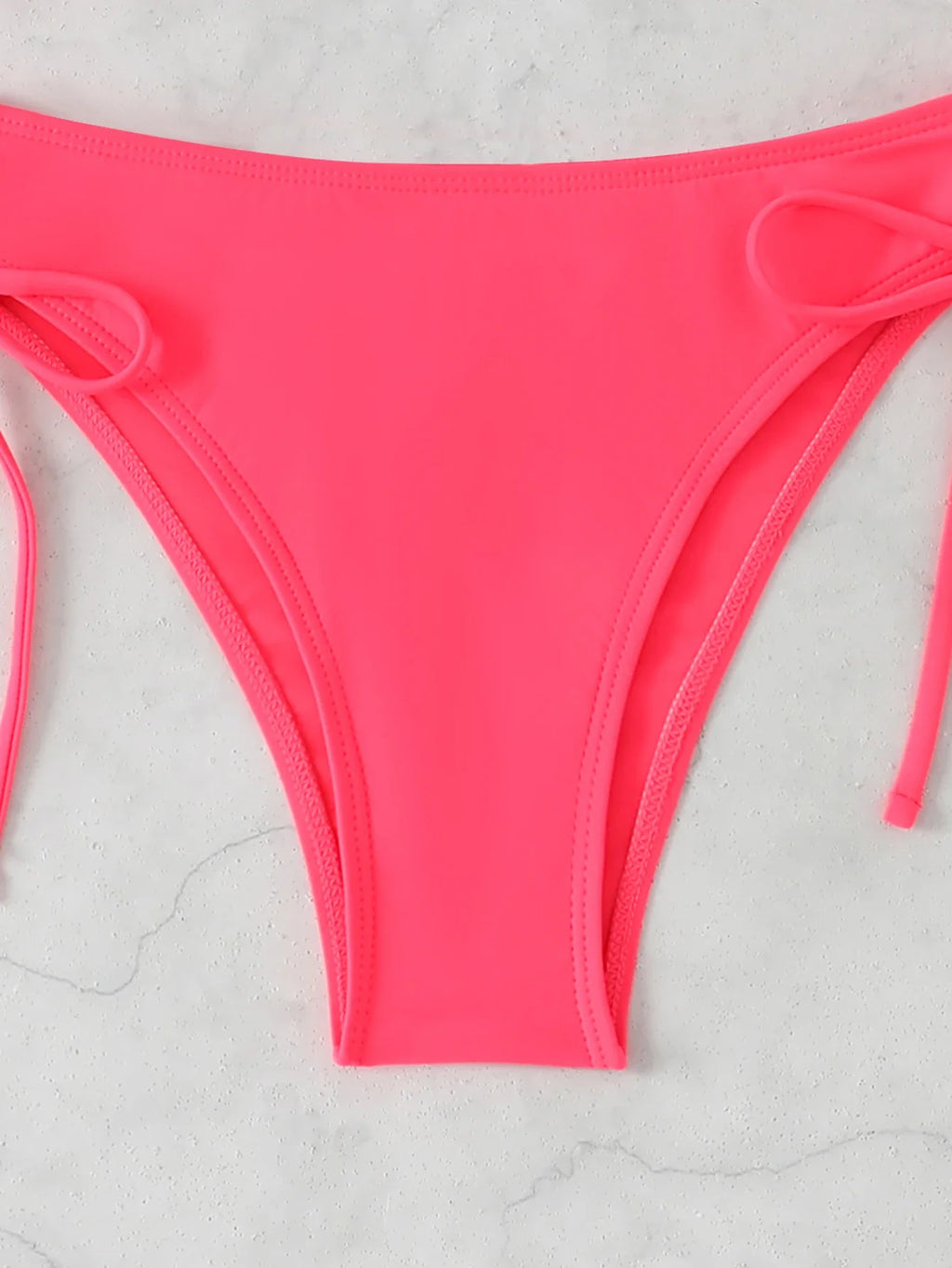 Halter Bandeau Bikinis 2026 Women Sexy Swimsuit Solid Padded High Waist Swimwear Female Bathers Bathing Swimming Swim Suit