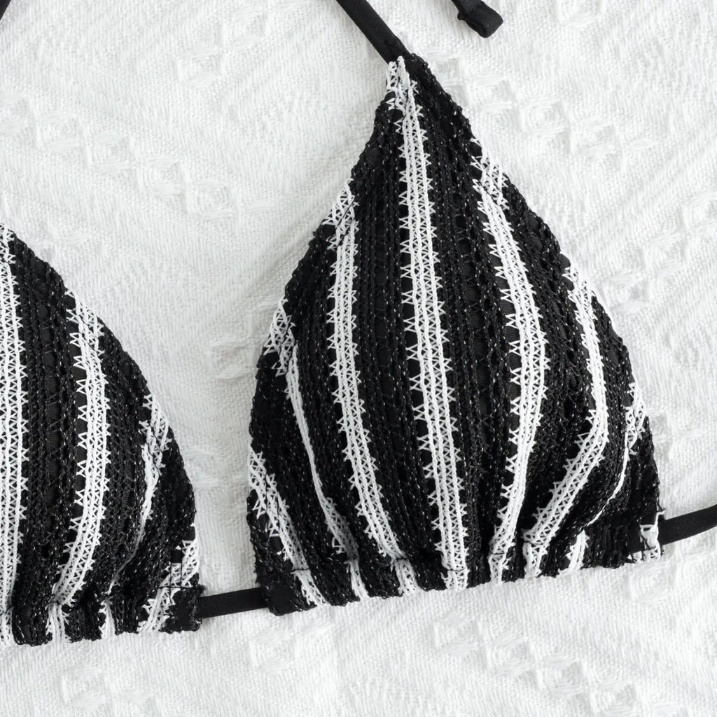 2026 Triangle String Bikinis Women 3 Pieces Swimwear Female Sexy Padded Swimsuit Bathers Bathing Swimming Swim Suit Beachwear