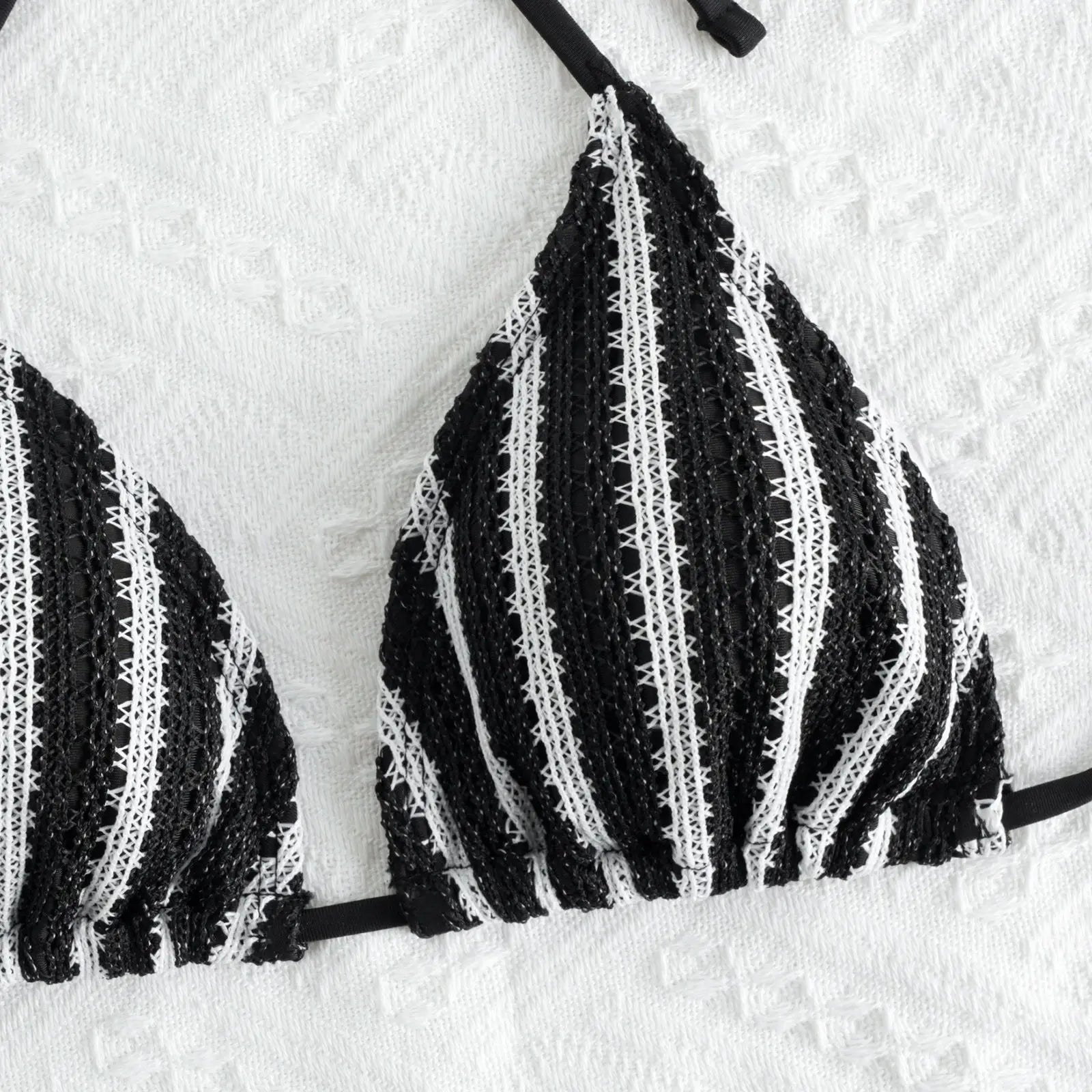 2026 Triangle String Bikinis Women 3 Pieces Swimwear Female Sexy Padded Swimsuit Bathers Bathing Swimming Swim Suit Beachwear