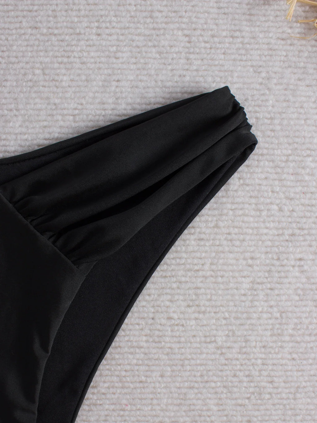 2026 Black Sexy Swimsuit Only Pants High Cut Swimwear Women Solid Bathers Bathing Swimming Trunks Swim Suit Female XXL