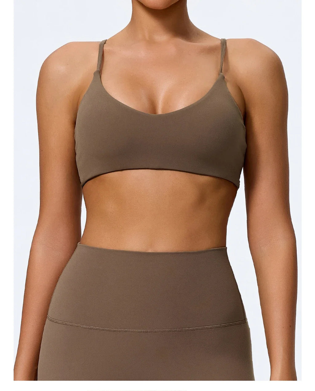 Hearuisavy Summer Super-Soft Women Quick Drying Sports Bra Breathable Gym Workout Top Fitness Underwear Push Up Running Yoga Top