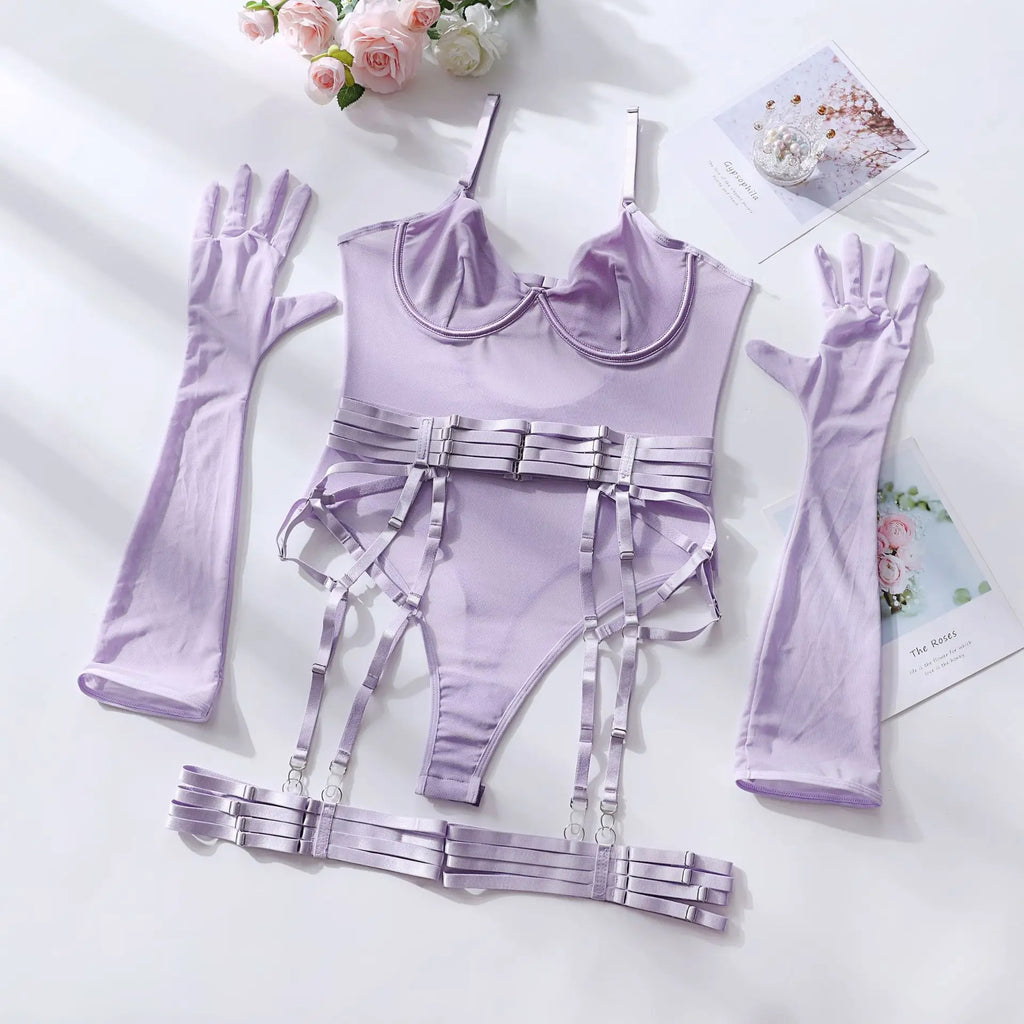 Sexy Lingerie Super Hot Women's Underwear Sets Sexy Ensemble Lingeries Femmes Female Bra Set Erotic Lingerie Woman Pyjama-sets