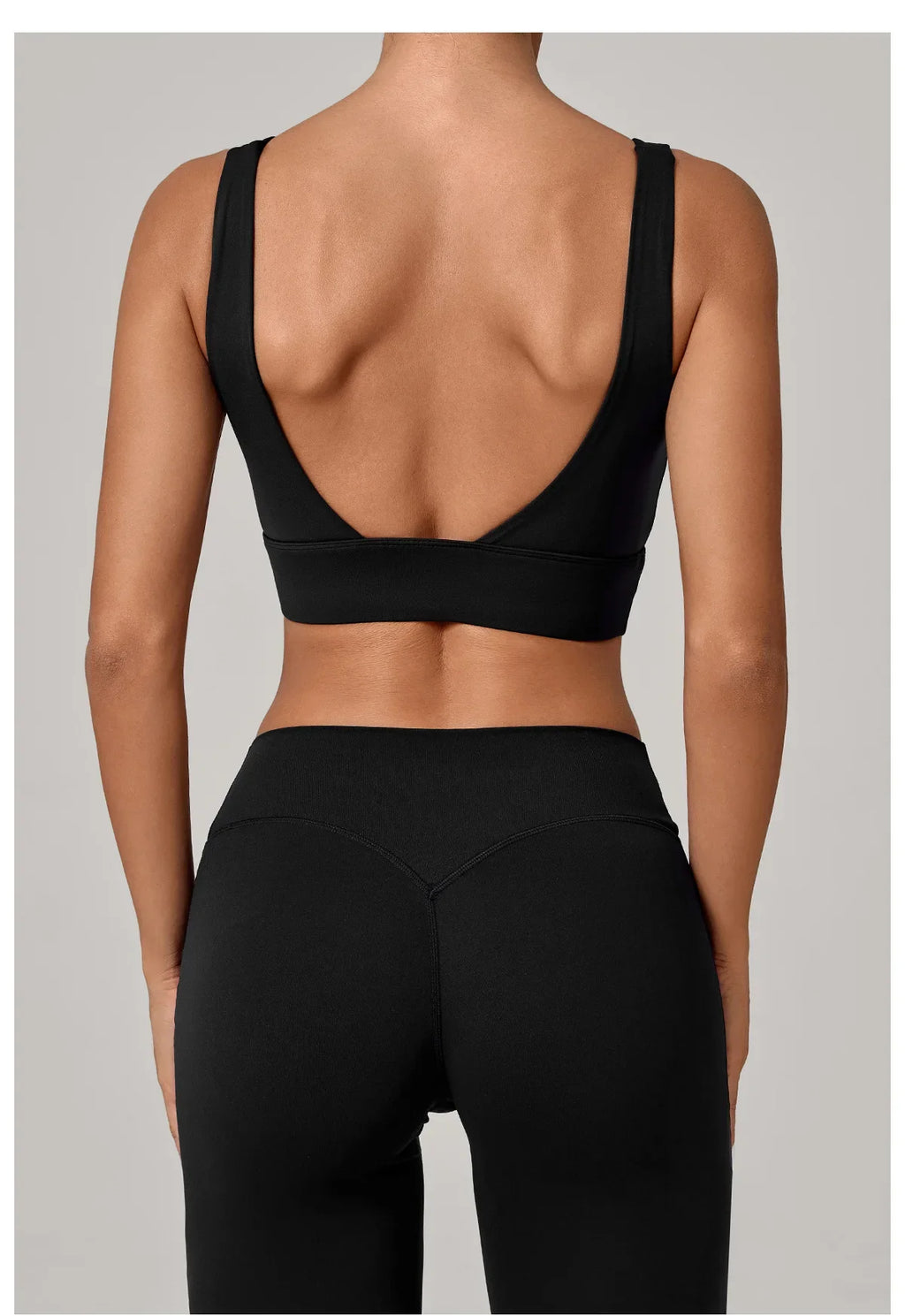 High Strength Yoga Bra Breathable Sports Bra Anti-Sweat Fitness Top Women Shockproof Crop Top Push Up Sport Bra Gym Workout Top
