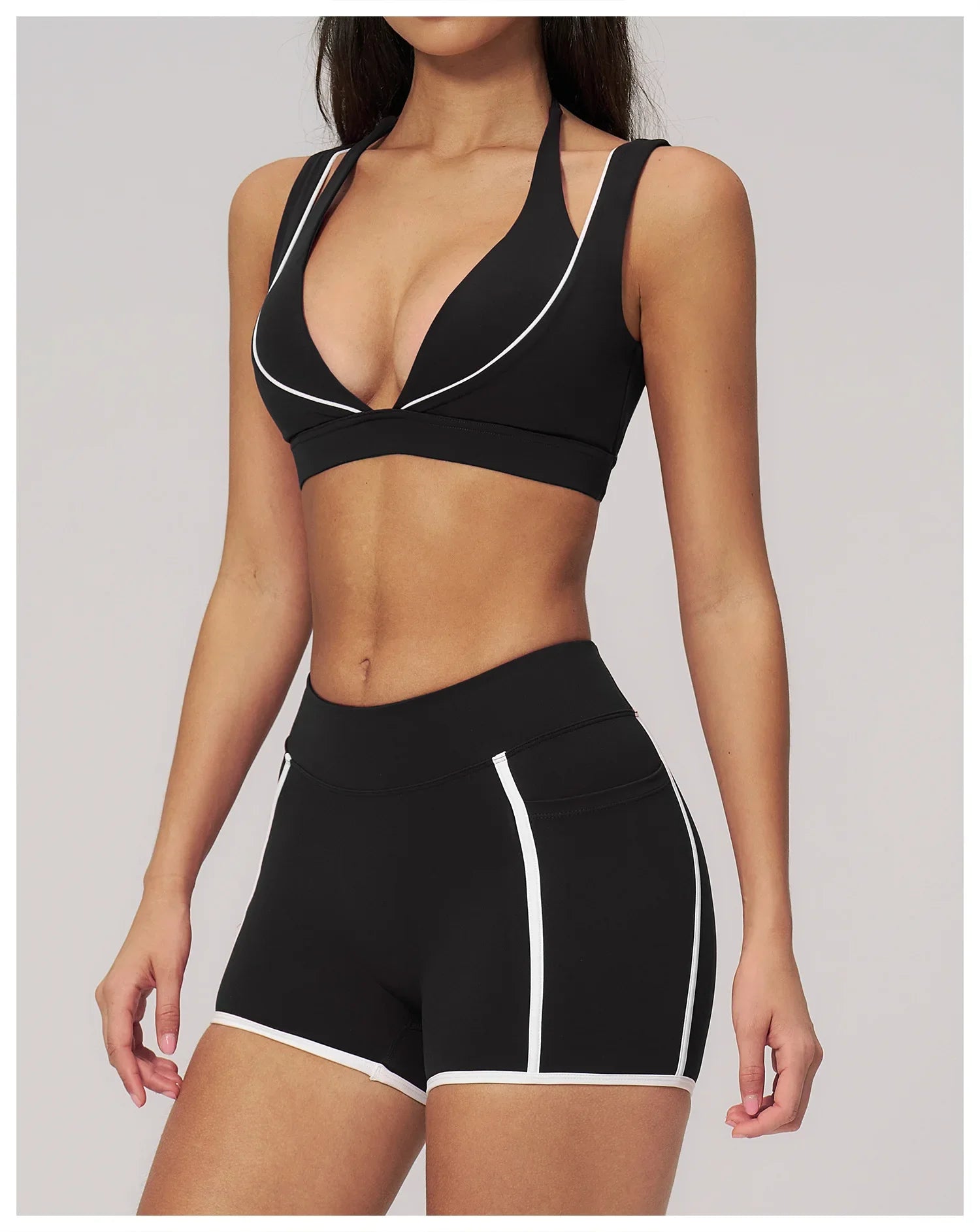 Summer Women's Sports Bra Anti-Sweat Fitness Top Women Yoga Bra Cycling Shockproof Crop Top Cross Back Sport Bra Gym Workout Top