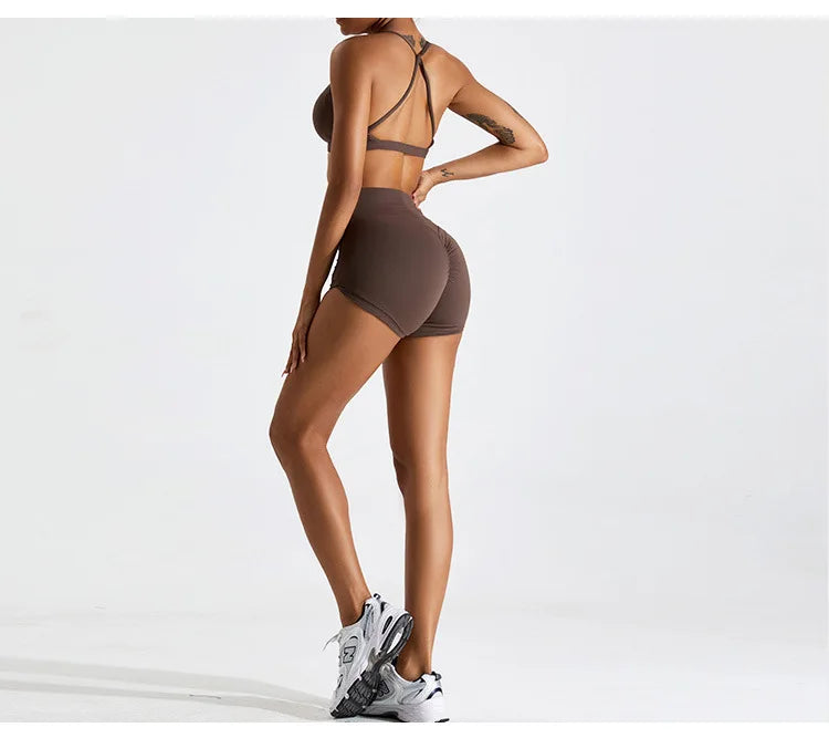Seamless Sports Bra Women Underwear Sexy Back Shockproof Workout Fitness Bra Quick Drying Training Sports Running Yoga Tank Top