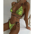 Sexy Brazilian Thong Bikini Mujer Swimwear Women 2023 Bandage Leopard Swimsuit Micro Bikini Set Summer Beachwear Swim Suit