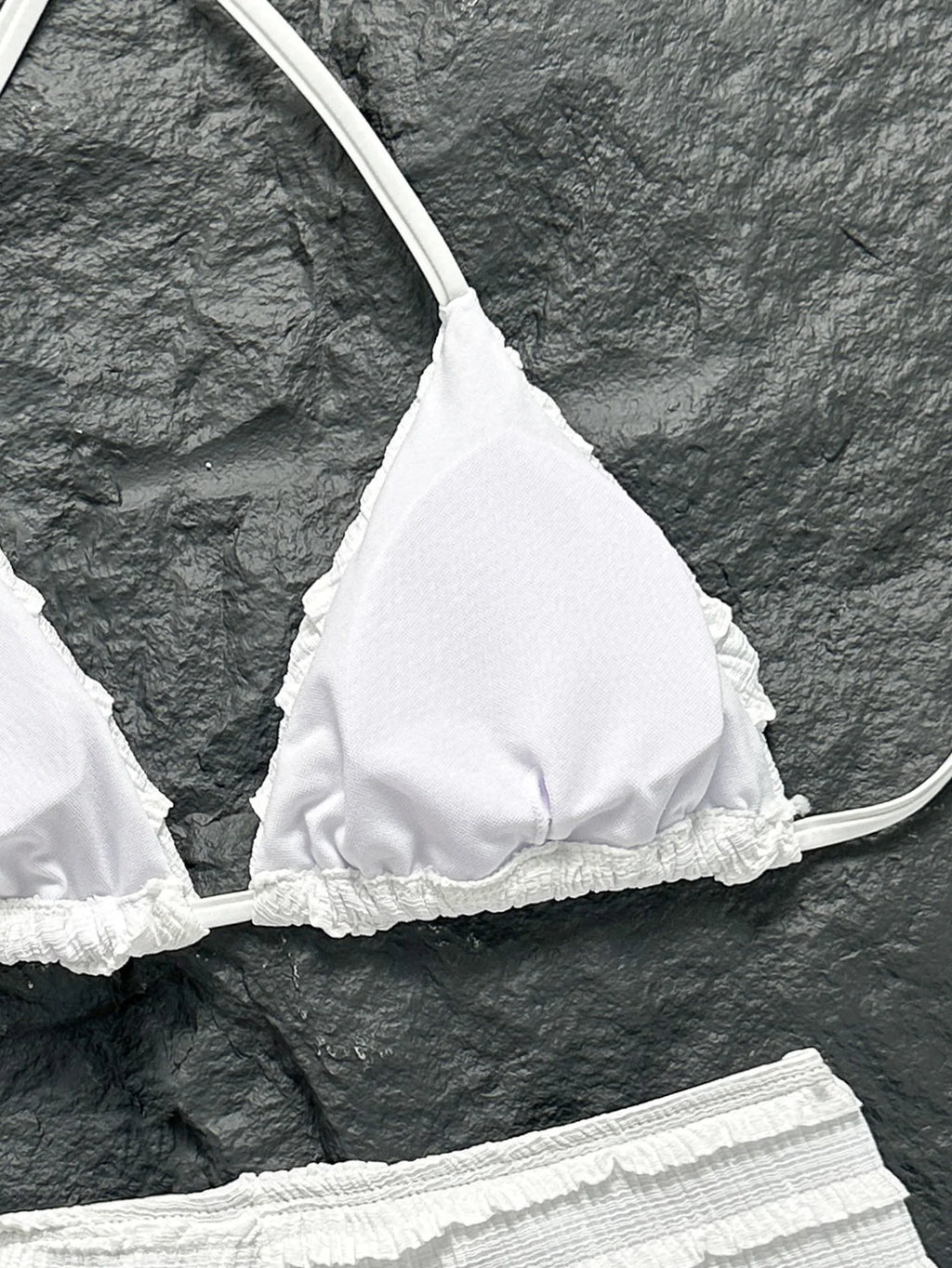 Vintage Two Piece Bikini Set 2026 Women White Black Starfish Ornament Push Up High Waist Swimsuit Holiday Bathing Suit Swimwear