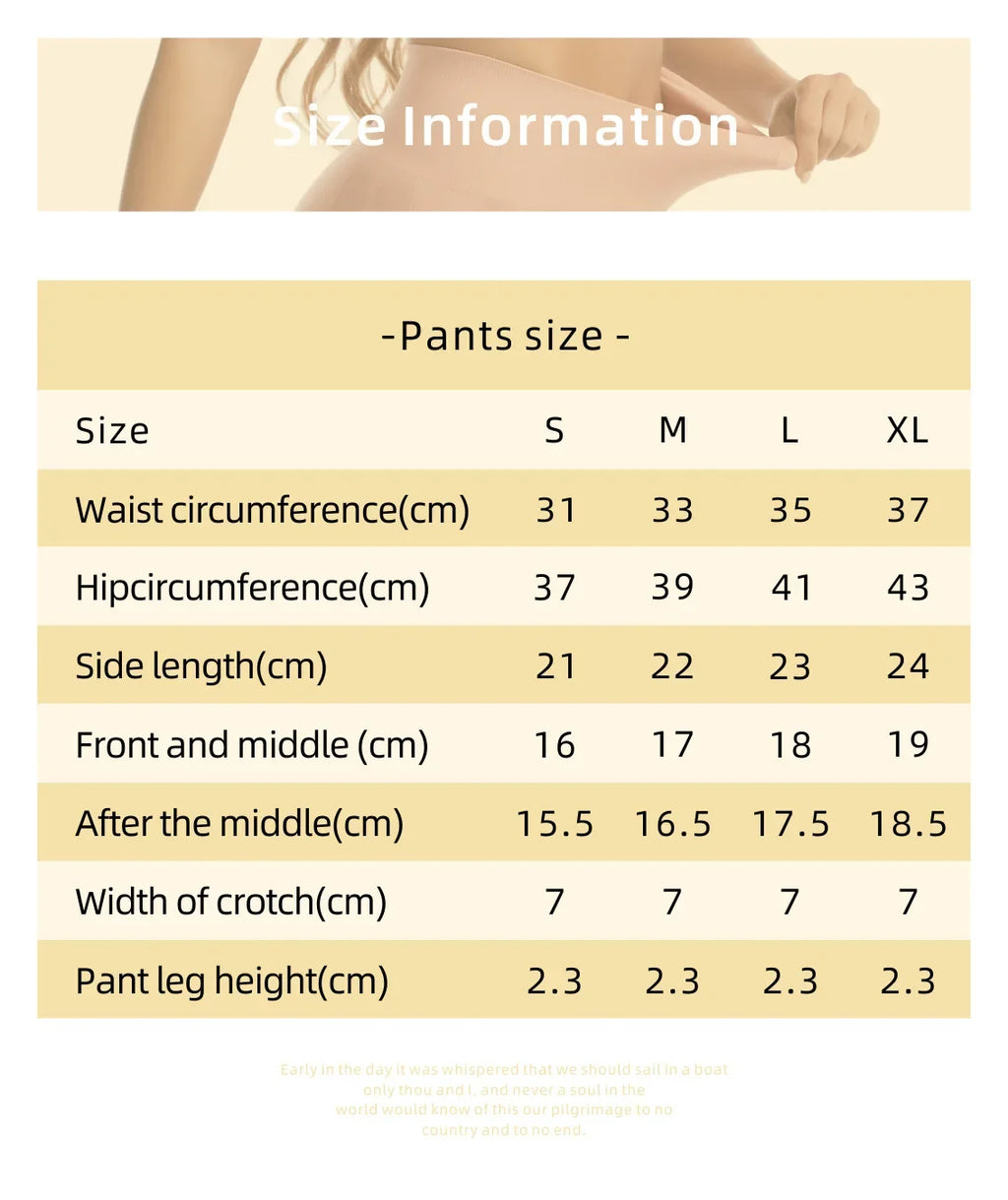 Women's underwear, compression pants, sports shorts, solid color underwear, comfortable and close fitting flat underwear