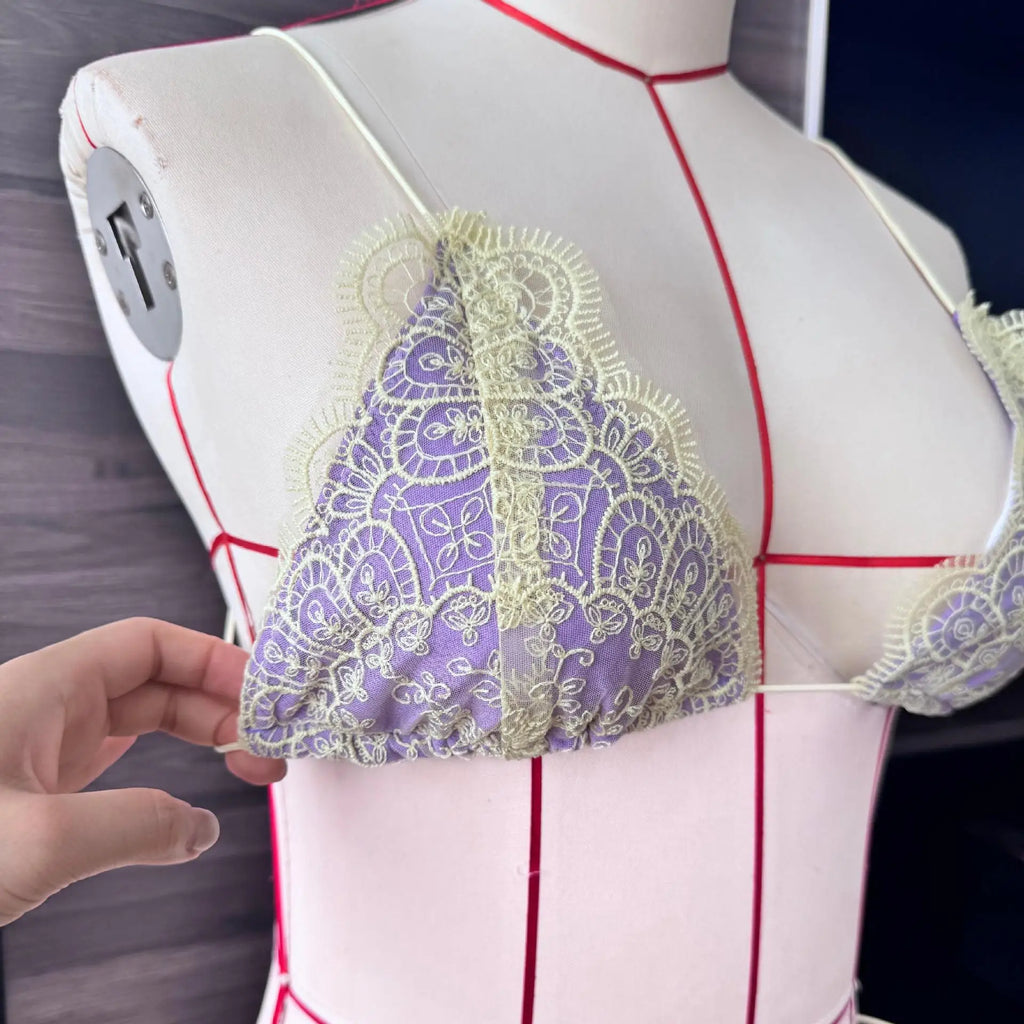 2026 Sexy Lace Bikinis Patchwork Women's Swimsuit Bathing Suits Bandage Swimwear Mujer Beachwear Triangle Bikini Set