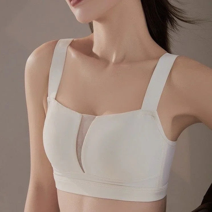 MOYISU Minimizer Bras for DD+ Cups - Wireless Plus Size Anti-Sag Adjustable Bralette Seamless Support CA Sizing Large Bust Women