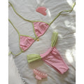 Micro Bikini Push Up Swimsuits Women 2025 Sexy Swimwear Brazilian Bikini Set Thong Biquini Swim Suits Print Beachwear Female