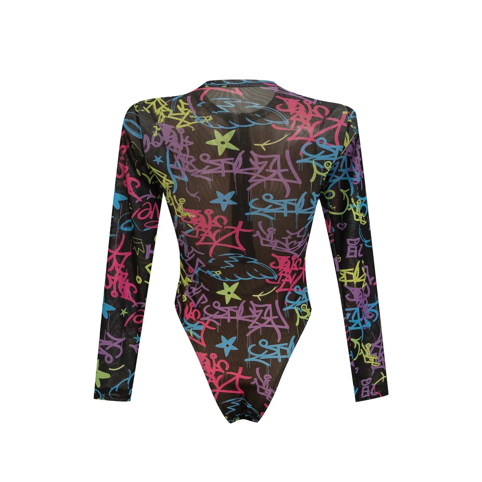 2026 Printed Long Sleeve with Long Pants Sexy One Piece Swimsuit Women Swimwear Female Flowers Padded Bather Bathing Suit Swim