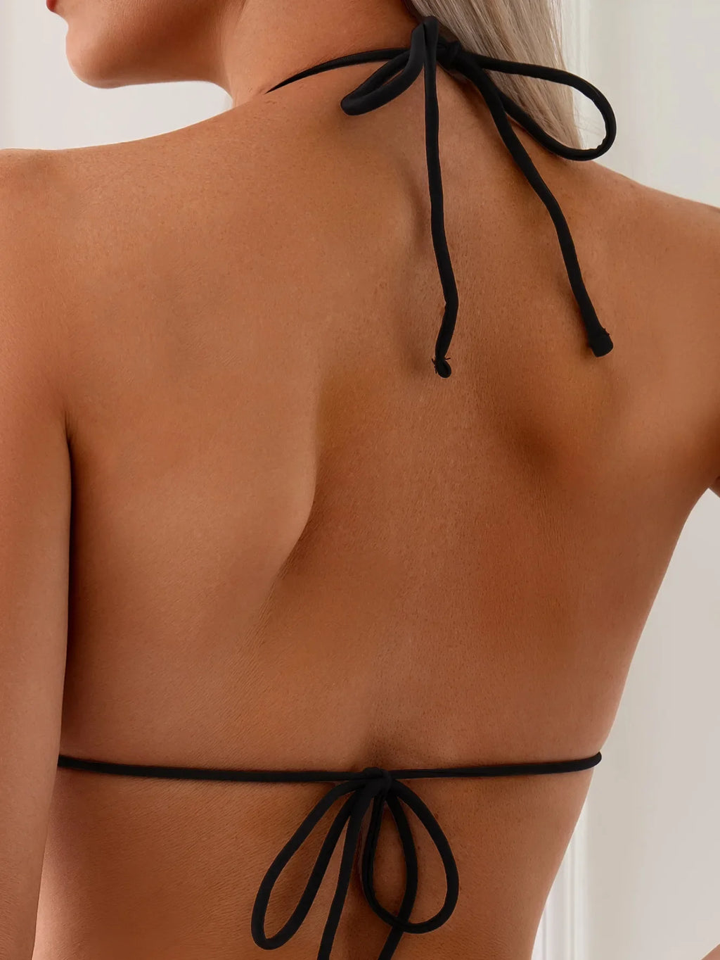 DEKA Thong Diamond Bikini Set Women Swimsuit Female Swimwear Two-Piece Bathing Suit Halter Bather Shiny Sequins Swim