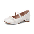 New Chinese Style Mary Jane Women's Shoes Hot Sale Of The Season Spring Summer Fairy Tale Cheongsam Shoes Beautiful Thick Heel