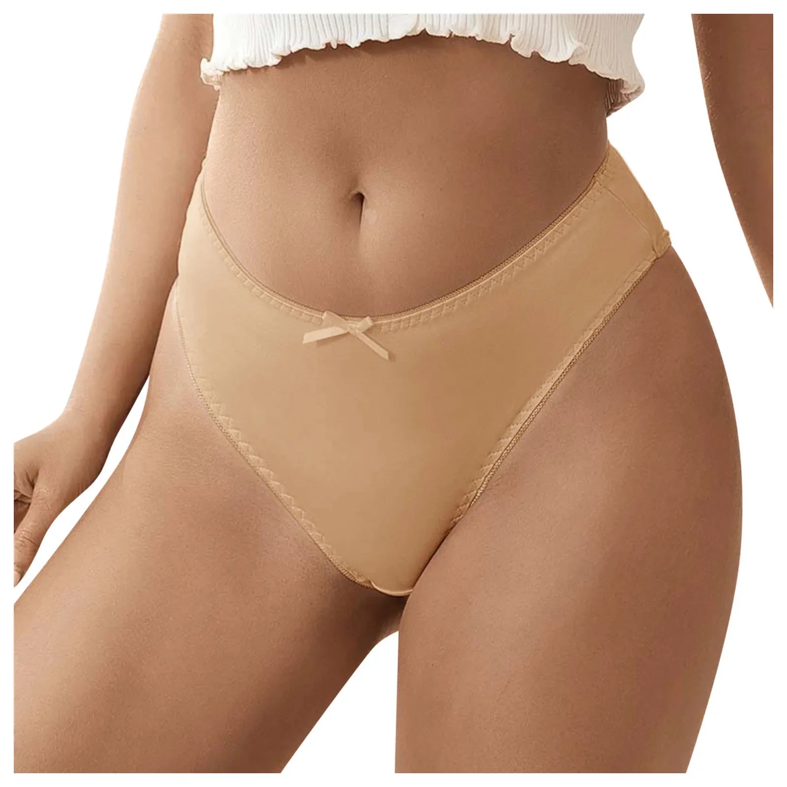 Panties Bikini for Women Seamless Underwear For Women Sexy Hipster Panties Breathable Bikin Pack of Panties for Women Random