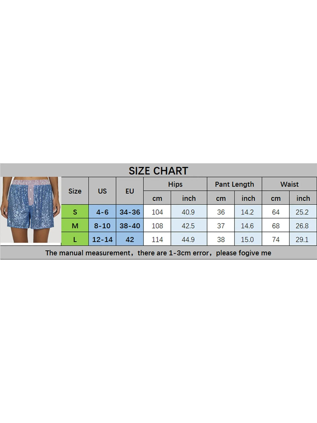 Women's Sparkly Sequined Shorts Striped Low Rise Loose Fit Short Pants Summer Daily Casual Streetwear