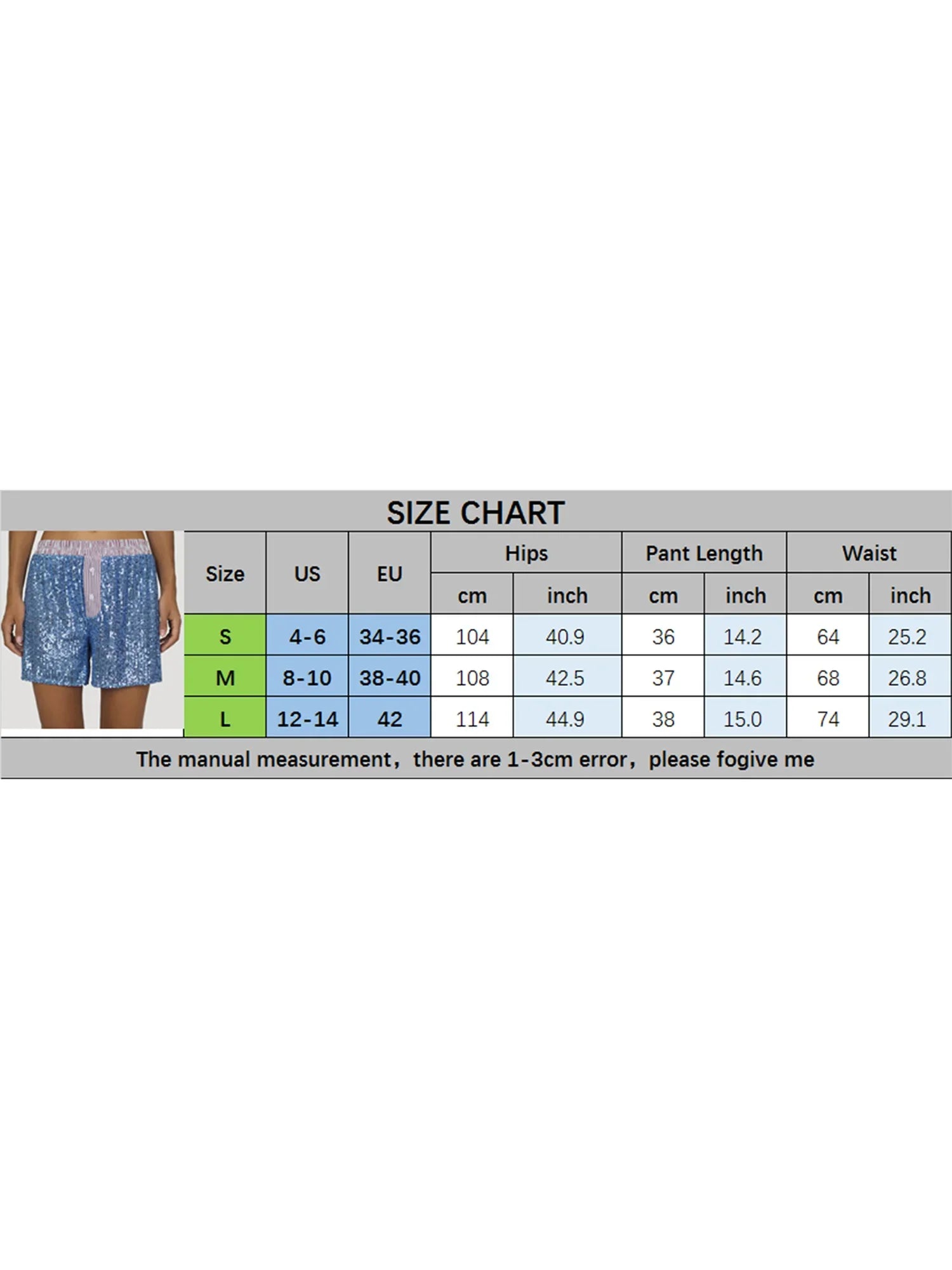 Women's Sparkly Sequined Shorts Striped Low Rise Loose Fit Short Pants Summer Daily Casual Streetwear