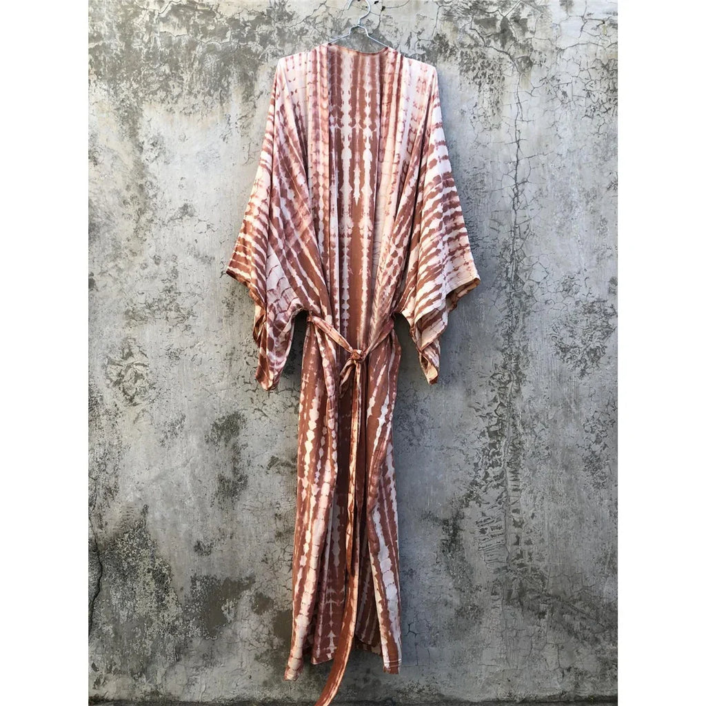New 10 Colors Printed Long Sleeve With Belt Tunic Beach Cover Up Cover-ups Beach Dress Beach Wear Beachwear Female Women V4521
