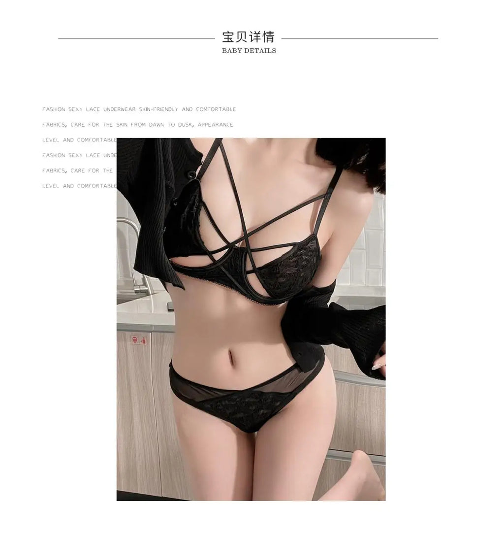Sexy Tushy Bodysuit for Women Halter Neck Sheer Open Back Sensual Jumpsuit Push Up Gathers Breasts Anti Sagging Underwear MOYISU