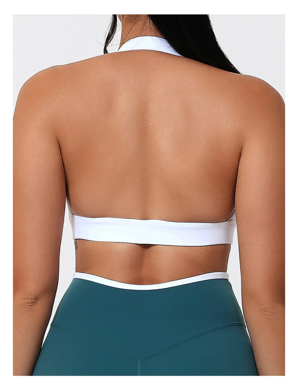 Women Halter Sports Bra Push Up Strappy Sexy Open Back Gym Crop Top Padded Women's Underwear Fitness Workout Yoga Tank Tops