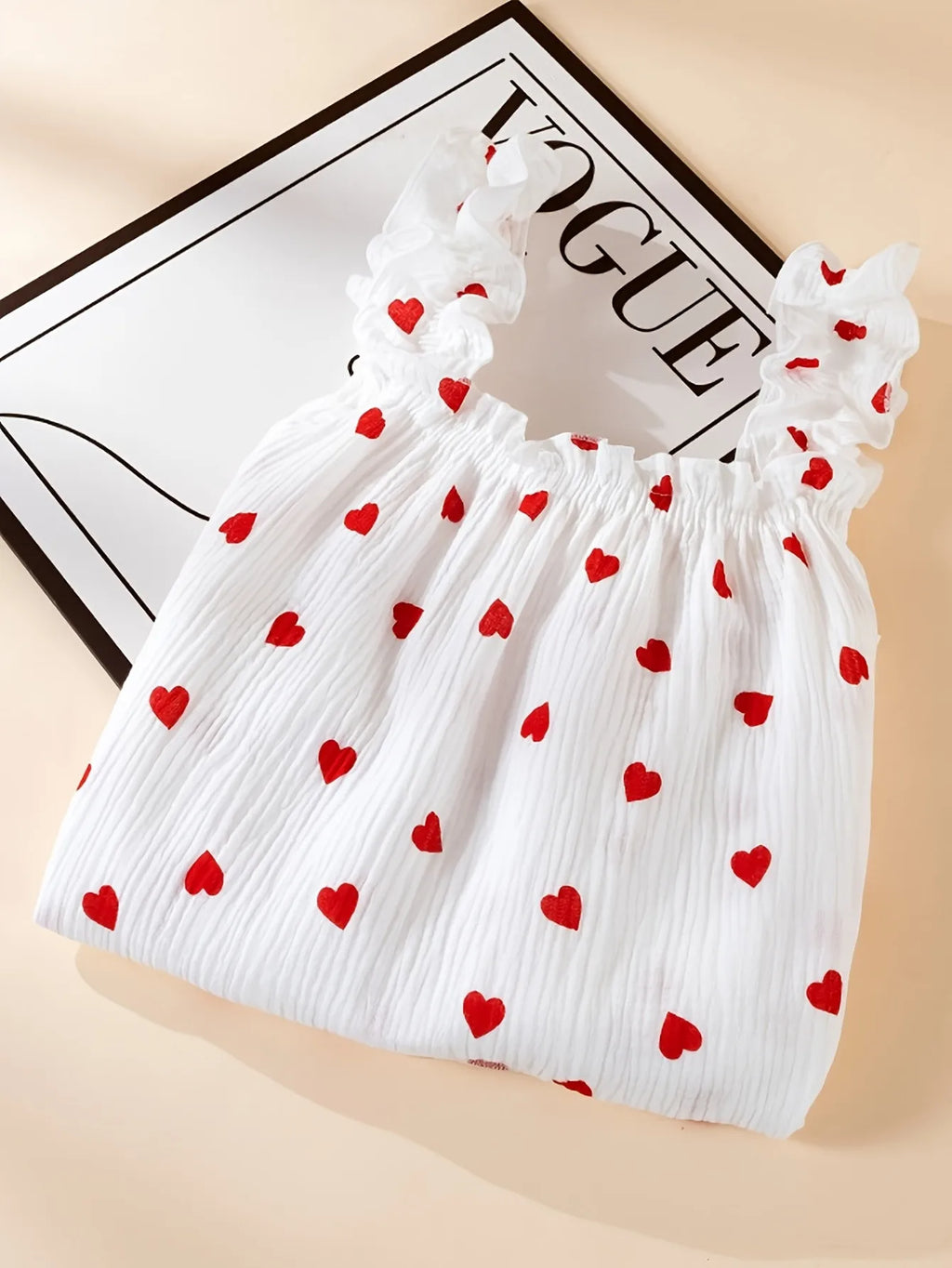 Women’s Cotton Gauze Ruffle Nightgown, Sleeveless Frill Strap Home Sleepwear, Soft Breathable Casual Night Dress for Summer