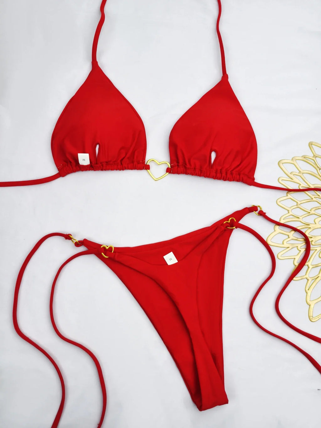 Triangle Thong Bikini 2026 Women Halter Swimsuit Solid Sexy Brazilian Swimwear Female Bathers Bathing Swimming Swim Suit Beach