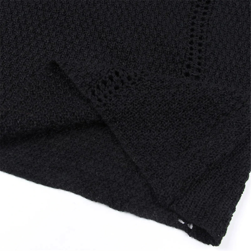 2PCS New Sexy With Top Halter Crochet Knitted Tunic Beach Cover Up Cover-ups Beach Dress Beach Wear Beachwear Female Women K4885