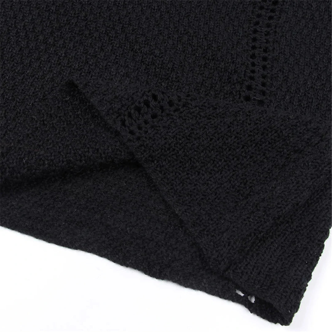 2PCS New Sexy With Top Halter Crochet Knitted Tunic Beach Cover Up Cover-ups Beach Dress Beach Wear Beachwear Female Women K4885