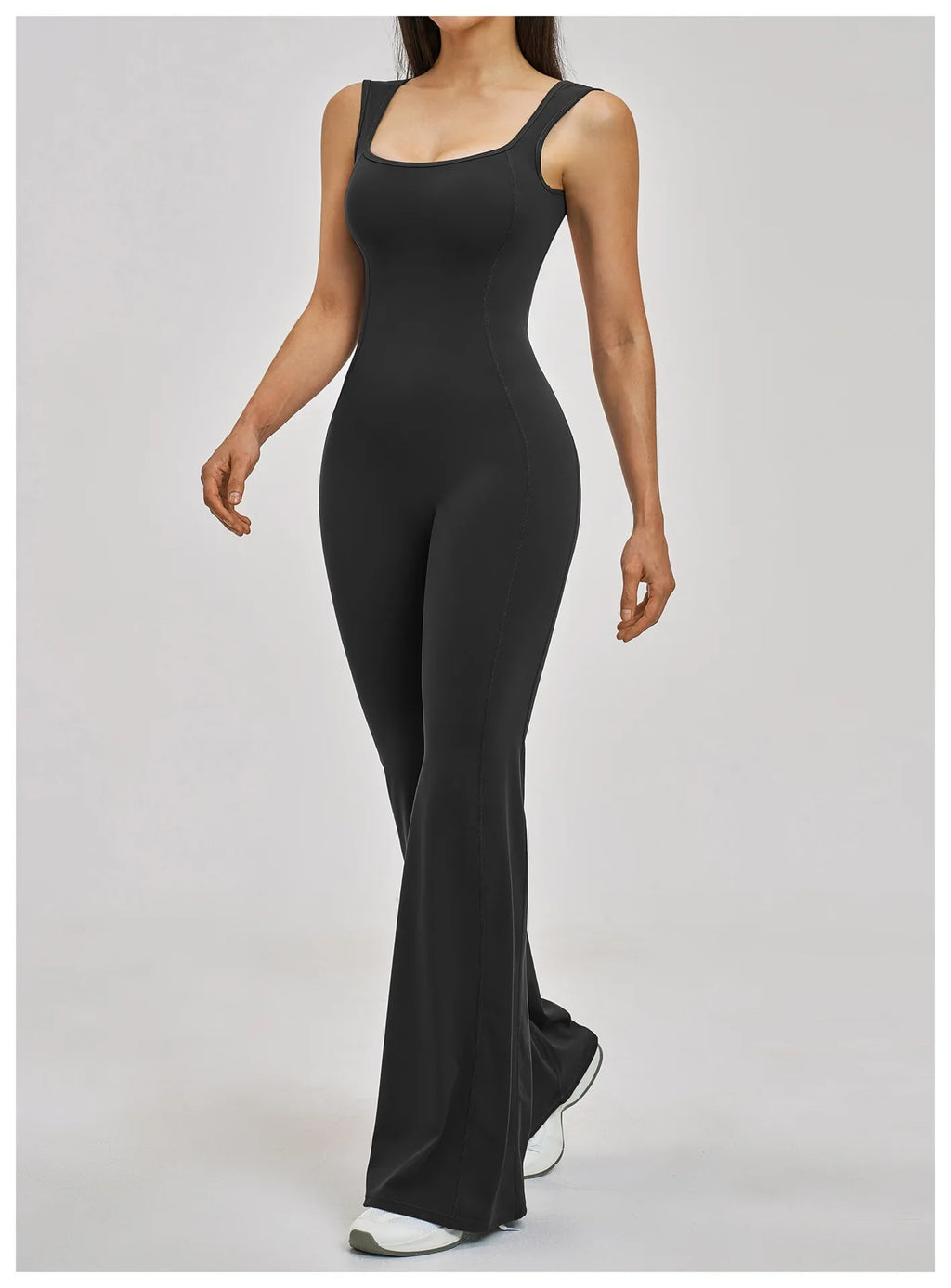 Slimming Yoga Jumpsuits Women Hollow Out Ruffles Backless Sportswear Fitness Back Hip-Lifting Leggings One-Piece Gym Bodysuits