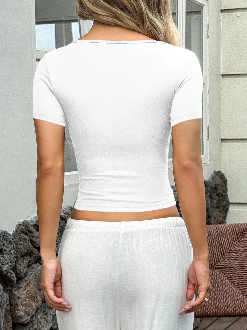 2026 Women's New Y2K Hot Girls Sexy Vest Short Sleeve T-Shirt Tops