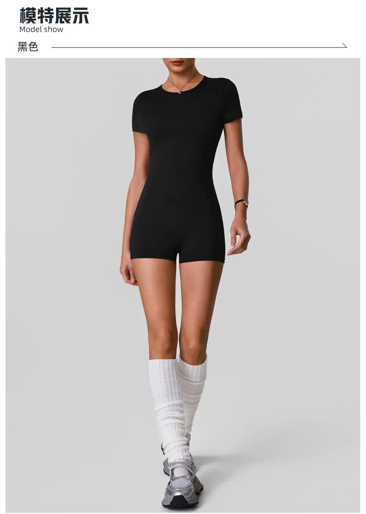 Butt Lifting One Piece Body Shaping Yoga Jumpsuit Women Short Sleeve Hollow Out Backless Bodycon Shorts Sports Suit Workout Wear
