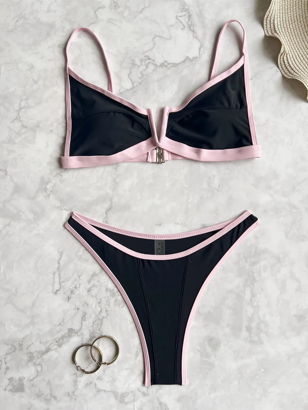 sexy patchwork mini bikinis sets two pieces swimsuit thong swimsuit Swimwear Biquini conjunto de bikini tankini beachwear