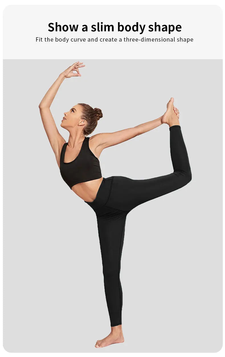 Women Sport Leggings Fitness Running High Waist Naked Feeling Push Up Yoga Pants Gym Girl Tights