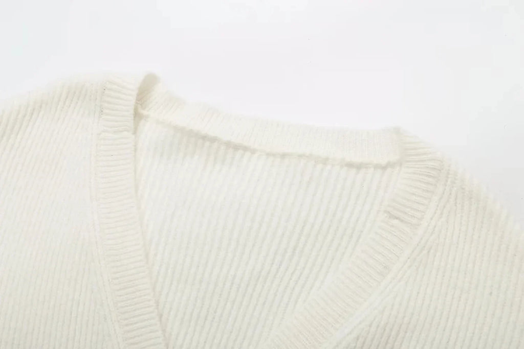 Foridol V-neck Oversize Beige Autumn Winter Women Knitted Long Sleeves Cozy Femme Casual Cardigans Sueter Mujer Loose Sweater
