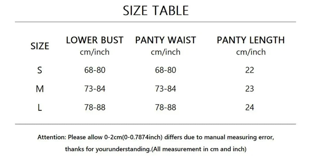 Women's 3 Piece Lingerie Set Sexy Hollow Out Satin Bow Tie Bra and Panty Set with Thigh Straps