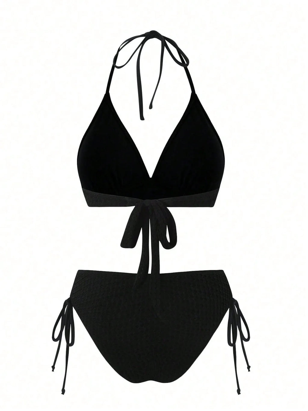 Vintage Black Starfish Shell Ornament Bikini Set 2026 Women Tassel Skirt 3 Piece Swimsuit Summer Bathing Suit Holiday Swimwear