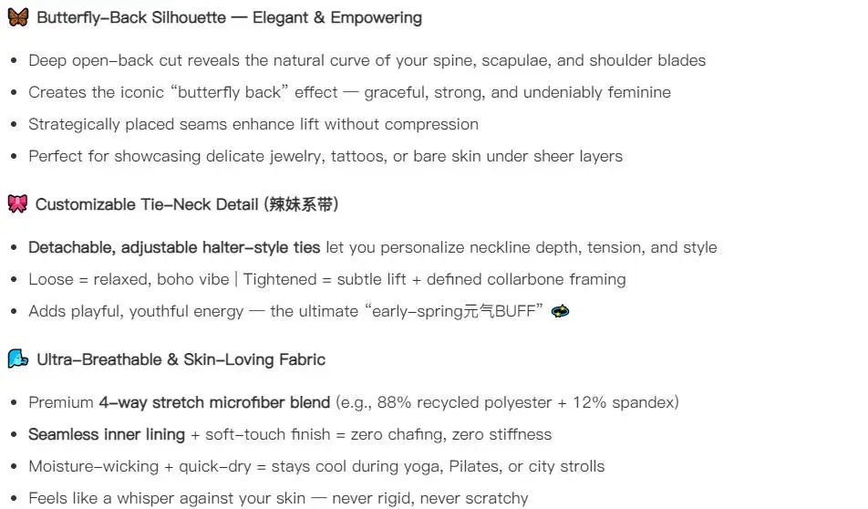 Women's Halter Neck Sports Bra Vest Slimming Tube Top for Yoga Gym Running Beautiful Back Sling Design One Cup Gathered Summer F