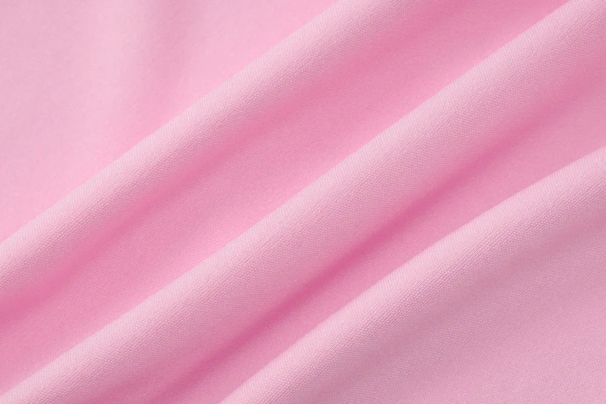 FDYOUI Pink T-shirts 2026 Summer Woman Clothes O-neck Single Breasted Cardigan Tops Female Short Sleeve Slim T Shirt Streetwear