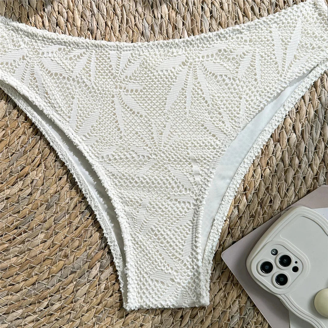 With Sarong Underwired Bikini Female Swimsuit Women Swimwear Three-pieces Bikini set Brazilian Bather Bathing Suit Swim V7936